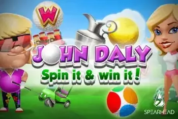 Iconic larger-than-life golfer John Daly gets his own slot with Spearhead Studios