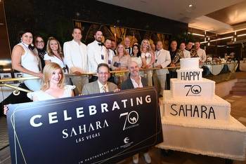 Iconic Sahara hotel-casino celebrates 70 years on Las Vegas Strip