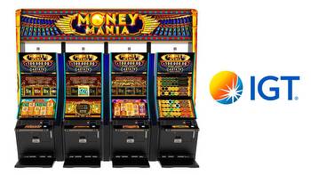 IGT's Money Mania Wide Area Progressive awards its 100th jackpot in the US