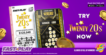 Illinois lottery player is $700,000 richer after winning Fast Play Twenty 20s jackpot online