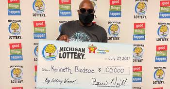 'Indescribable': Grand Rapids man wins $100k from Michigan Lottery