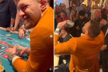 Inside Conor McGregor's lavish Las Vegas holiday as he flashes huge wad of cash while on gambling spree