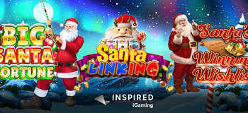 INSPIRED KICKS-OFF THE HOLIDAY SEASON WITH THREE FESTIVE ONLINE & MOBILE SLOT GAMES