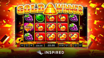 Inspired launches new slot game Gold Winner in the UK