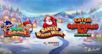 Inspired Releases Three Slot Games for Festive Thrill