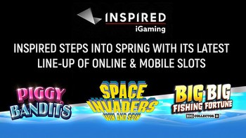 Inspired unveils new trio of spring season online slots