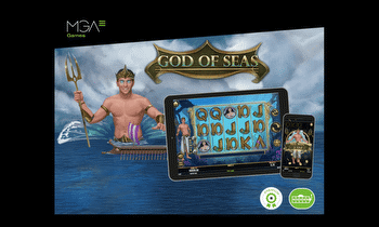 International swimmer David Meca is God of Seas in the new casino slot game from MGA Games