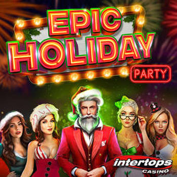 Intertops Casino giving 50 free spins on RTG's new 'Epic Holiday Party' slot