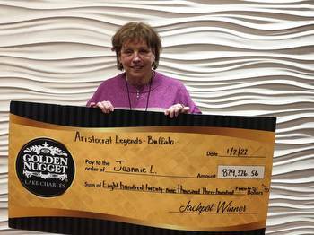 Jackpot! Spring woman starts off new year with $800K winnings at Golden Nugget Lake Charles