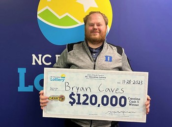 Johnston County Man ‘Ecstatic’ Over $120,000 Jackpot Win