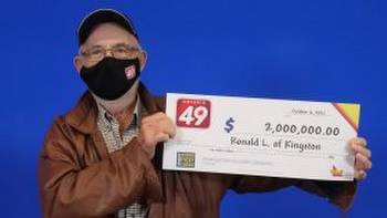 Kingston, Ont. great-grandfather wins $2 million Ontario 49 jackpot