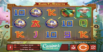 Kung Fu Rooster on Red Dog Casino: 50,000X Pot With $40 No Deposit Bonus