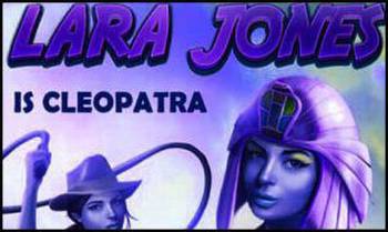 Lara Jones Is Cleopatra (video slot) from Spearhead Studios
