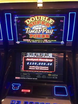 Las Vegas local hits $120K jackpot at off-Strip casino