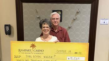 Las Vegas local wins over $90k jackpot at Rampart Casino