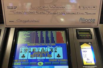 Las Vegas man hits sequential royal flush jackpot for nearly $315K