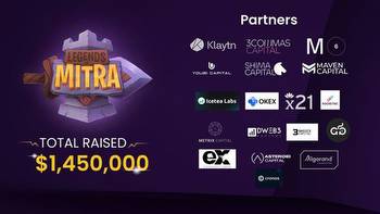 Legends of Mitra Announces USD1.45 Million Fundraising Backed by Leading GameFi Investors