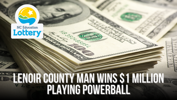 Lenoir County man wins $1 million playing Powerball