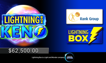 LIGHTNING BOX™ PRODUCES ITS FIRST TABLE GAME KENO