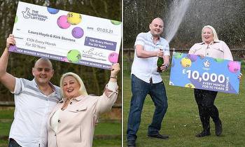 Lottery winner is dumped by his partner... and cut off from the jackpot