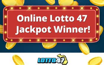 Lotto 47 Jackpot Winner Finally Sees Numbers Hit Online After A Year