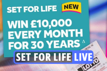 Lotto Set For Life draw numbers now out as EuroMillions to play for Tuesday