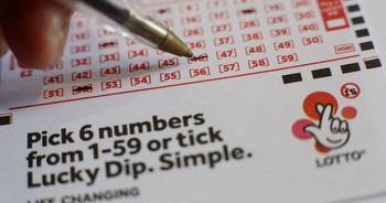 Lotto winning ticket holder claims £20million jackpot