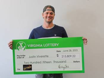 Loudoun Man Wins $215K From VA Lottery's VIP Ultra Game