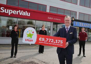 Lucky Irish punter scoops €1m lotto jackpot as ticket details released