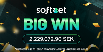 Lucky player wins big on Soft2Bet casino