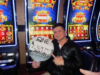 Lynnwood painter wins record $2.37 million jackpot on Tulalip Resort Casino slot machine