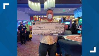 Man hits jackpot at West Valley casino, wins more than $700K