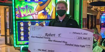Man who unknowingly won $229K jackpot at Las Vegas slot machine is tracked down by officials
