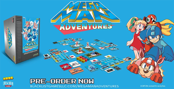 Mega Man Receives New Officially-Licensed Board Game
