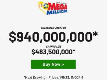 Mega Millions Jackpot Increases To Nearly $1 Billion