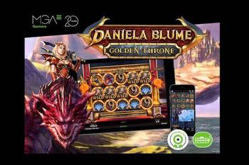 MGA Games marks a new milestone with their new casino slot game Daniela Blume Golden Throne