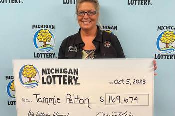Michigan woman turns $100 lottery win into $169,674 jackpot