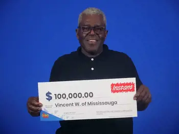 Mississauga grandfather of three hits jackpot with $100,000 lotto win