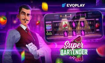Mix the perfect cocktail in Evoplay’s latest release Super Bartender