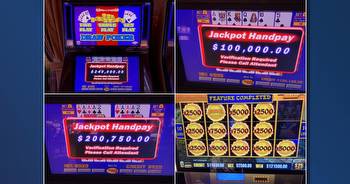 More than $650K jackpots paid out in 5 hours at Caesars properties this weekend
