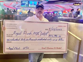 Narberth man wins nearly $1 Million jackpot at Live! Casino & Hotel Philadelphia