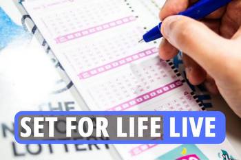 National Lottery draw LIVE: Set For Life jackpot of £10k for 30 YEARS to be won TONIGHT after record EuroMillions draw