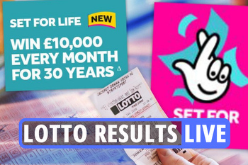 National Lottery LIVE: Set For Life could see one lucky Brit win £10k every month for next 30 years