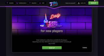 New Players Receive Daily Cashbacks at 7Bit Casino!