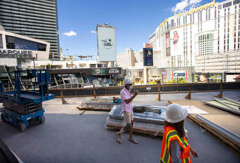 New retail project on Las Vegas Strip closer to completion