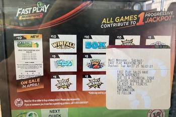 NJ Lottery suspends play of Fast Play games because of glitch