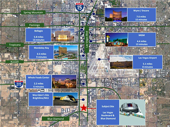 Oak View Group Unveils Plans for $3B Arena, Casino Project South of the Las Vegas Strip