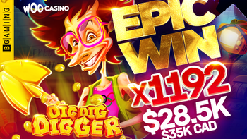 Over 28K$ won in just a few minutes: Dig Dig Digger slot by BGaming gifts players with explosive winnings!