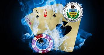 PA online casinos US iGaming record Oct.