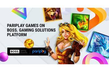 Pariplay expands reach with BOSS. Gaming Solutions agreement